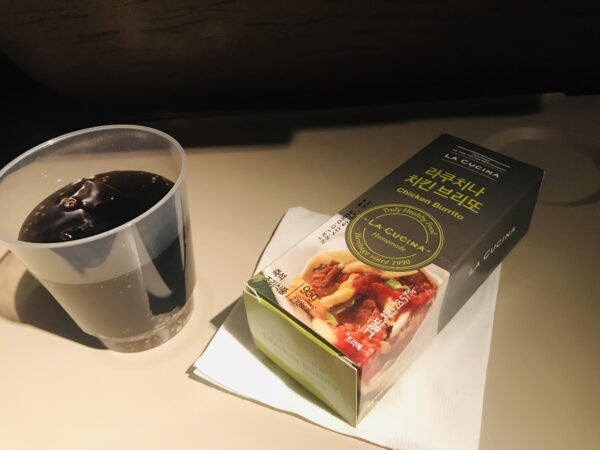 スペインの機内食
