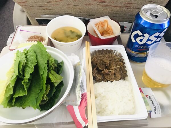 スペインの機内食