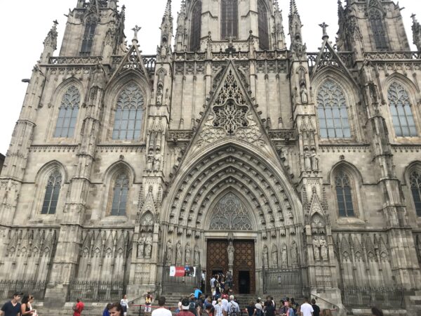 スペインのサンタ･エウラリア大聖堂
